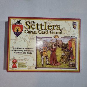 Settlers of Catan Card 1998 Game by Mayfair Games